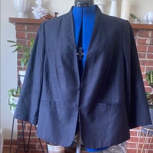 Talbots Linen Blazer